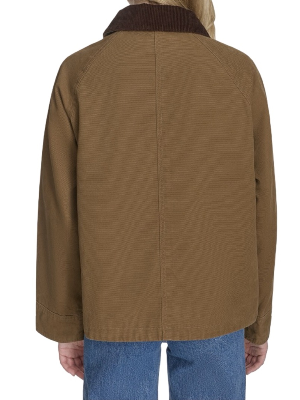 Levi's Canvas Jacket, 100% Cotton, Zipper & Snap Closure, Patch Pockets, New NWT - Picture 3 of 12
